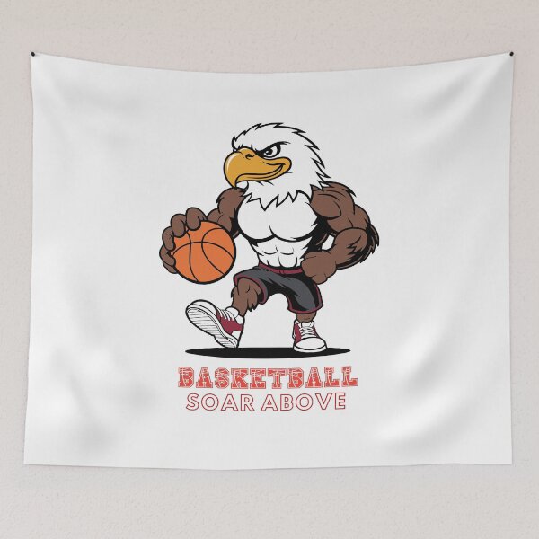Item preview, Basketball Eagle Mascot  designed and sold by VERVE Styles.