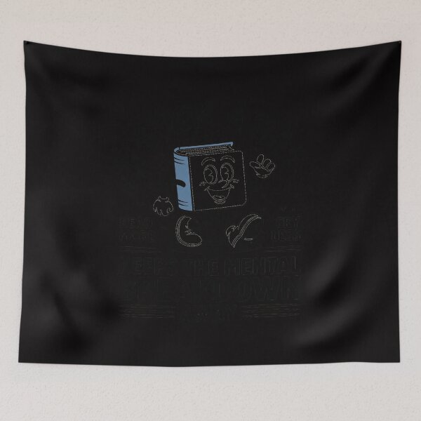 Item preview, Comfort A Book A Day Keeps The Mental Breakdown Away designed and sold by GalaFunny.