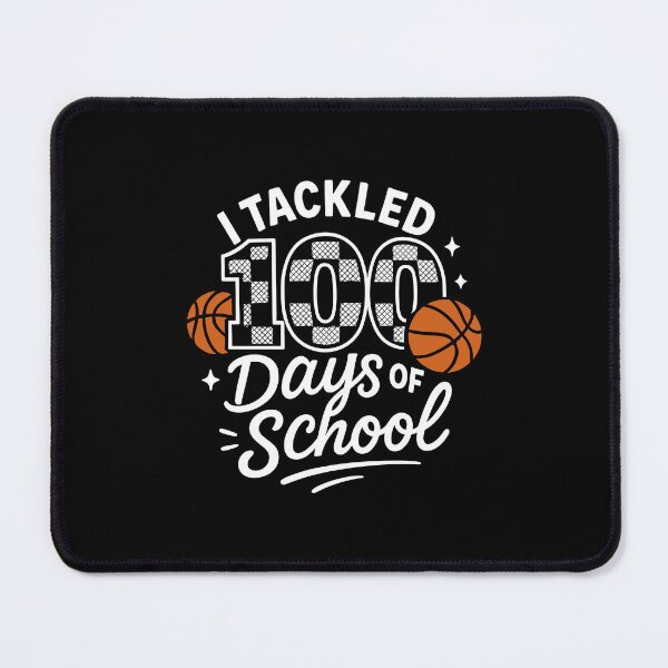 Item preview, I Tackled 100 Days of School Basketball Sports Student designed and sold by sky11PP.
