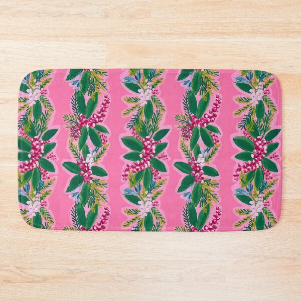 Item preview, Guirnaldas navideñas preppy en color rosa designed and sold by SophieClimaArt.