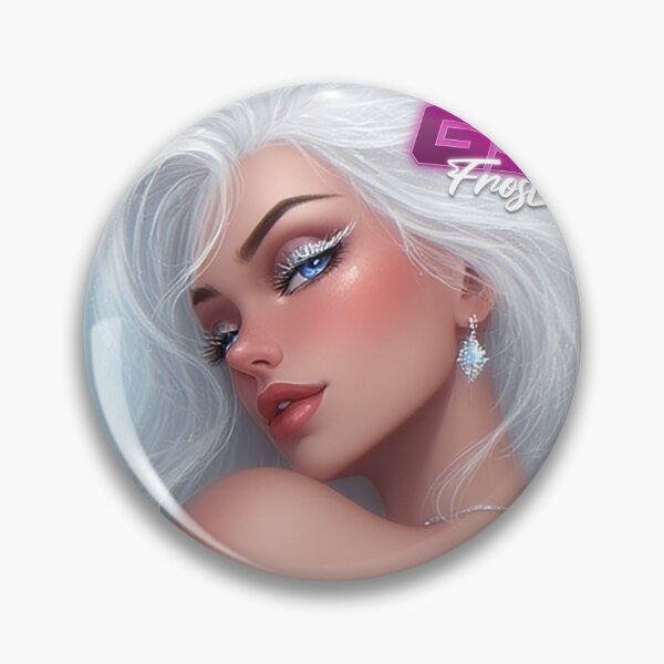 Item preview, Glam Frost Diva — Beauty at Subzero (Icy Retro Winter Pin-Up) designed and sold by Mark Mentzer.