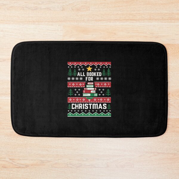 Item preview, All Booked For Christmas, Book Lovers Christmas designed and sold by CloudyPress.