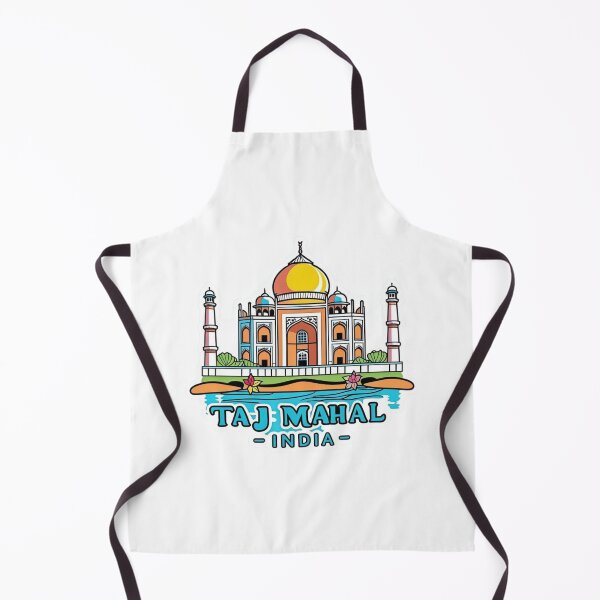 Item preview, Taj Mahal India Line Art | Minimalist Agra Landmark Sticker designed and sold by KiValuate.