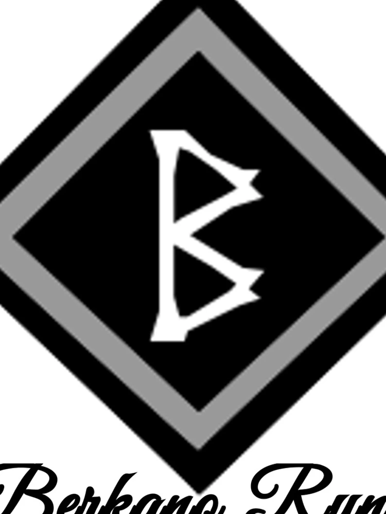 Thumbnail 4 of 4, iPhone Case, Berkano Rune designed and sold by WindsofJupiter.