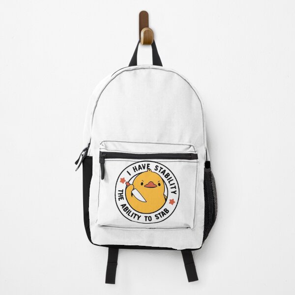 Item preview, I Have Stability The Ability To Stab Funny Duck by Tobe Fonseca designed and sold by Tobe Fonseca®.