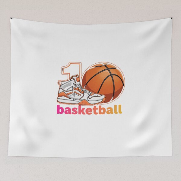 Item preview, Number 10 Basketball Vibe designed and sold by VERVE Styles.