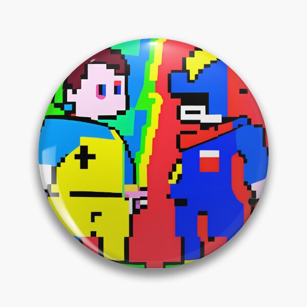 Item preview, 8Bit Abstract Modern Pro New Arts Graphics Colors designed and sold by ART ATTACK ZONE.