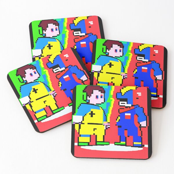 Item preview, 8Bit Abstract Modern Pro New Arts Graphics Colors designed and sold by ART ATTACK ZONE.
