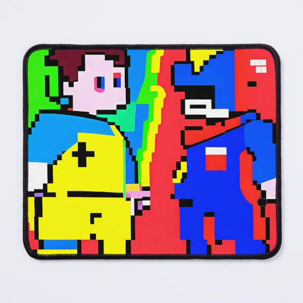 Item preview, 8Bit Abstract Modern Pro New Arts Graphics Colors designed and sold by ART ATTACK ZONE.