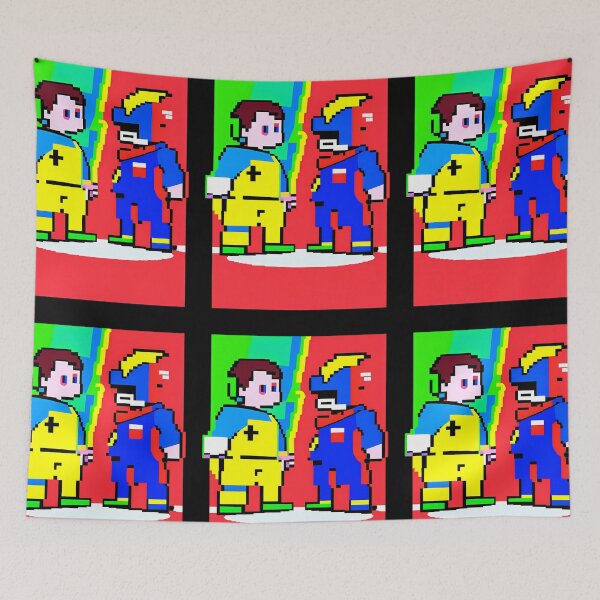 Item preview, 8Bit Abstract Modern Pro New Arts Graphics Colors designed and sold by ART ATTACK ZONE.