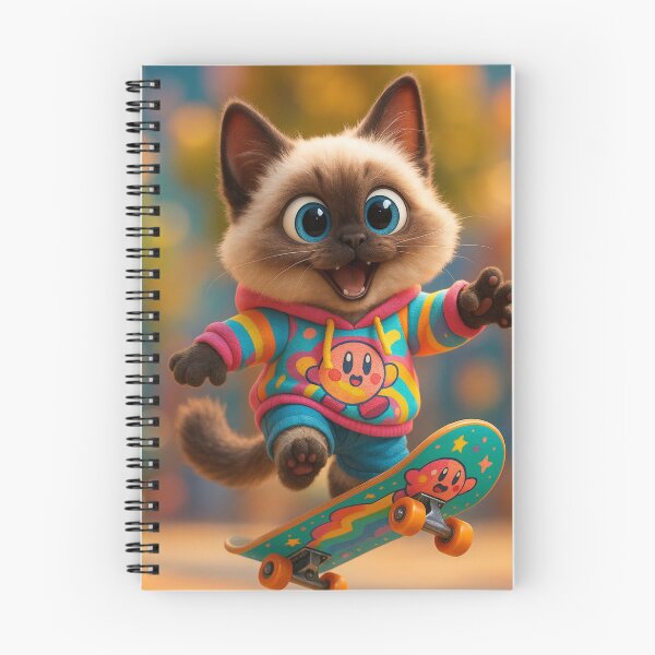 Item preview, Skater Himalayan Cat designed and sold by Sillytoe.
