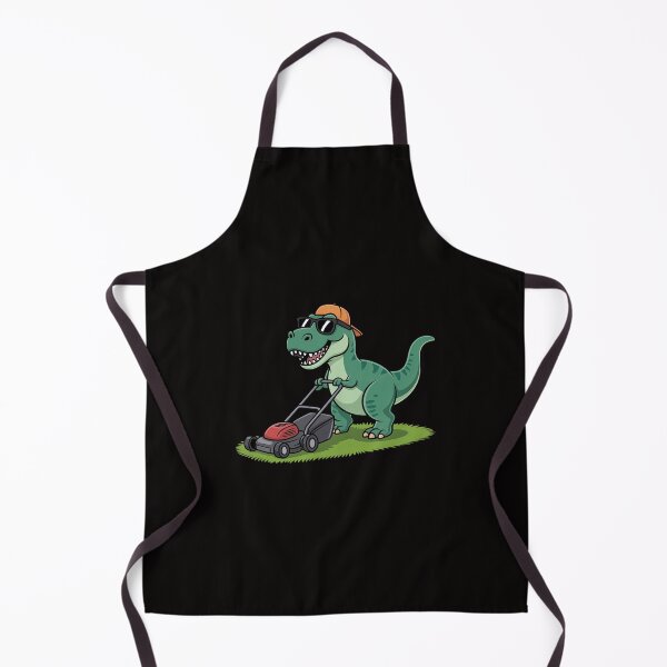 Item preview, Lawn Mower Dinosaur Lawn Mowing Gardening Kids designed and sold by AnimeManga2D.
