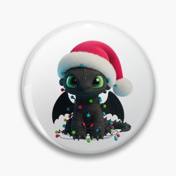 Item preview, Crochet Night Fury: Toothless Christmas Wrapped in Lights designed and sold by Polarisofficial.