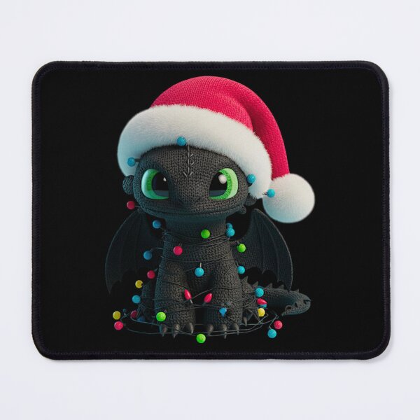 Item preview, Crochet Night Fury: Toothless Christmas Wrapped in Lights designed and sold by Polarisofficial.