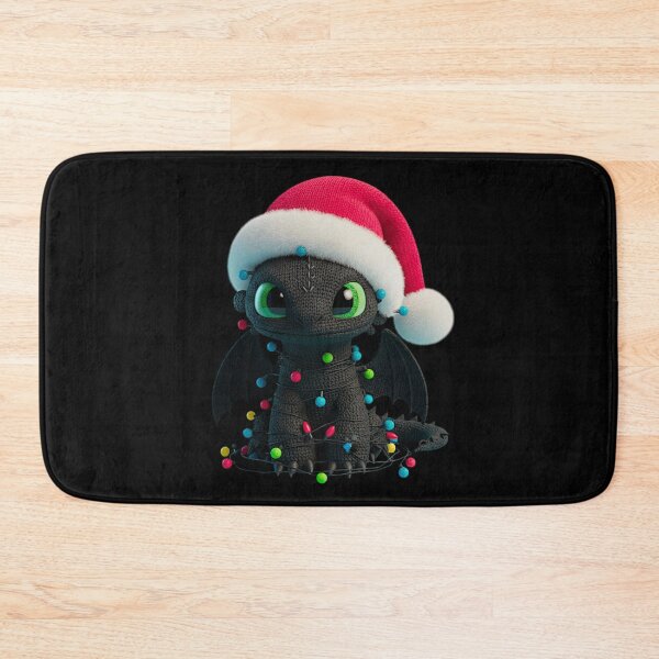 Item preview, Crochet Night Fury: Toothless Christmas Wrapped in Lights designed and sold by Polarisofficial.