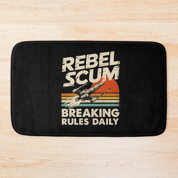 Item preview, Rebel Scum – Breaking Rules Daily | Funny  Retro Sci-Fi Starfighter Vintage designed and sold by Cree8if.