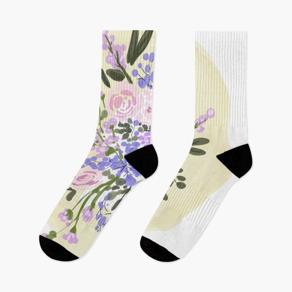 Item preview, A cluster of flower purple and pink pastel designed and sold by tenkenryujin.