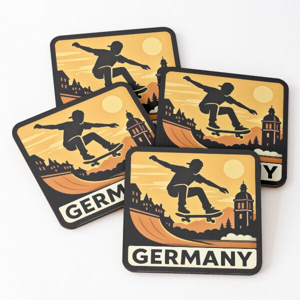 Item preview, Germany - Skateboarding Culture designed and sold by Myra365Art.