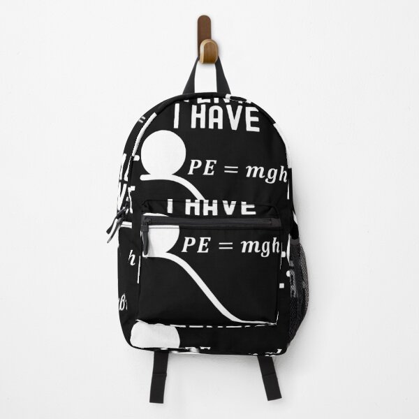 Item preview, Funny Nerdy I Have Potential Physics Science Teacher White Text designed and sold by MathWare MathClips.