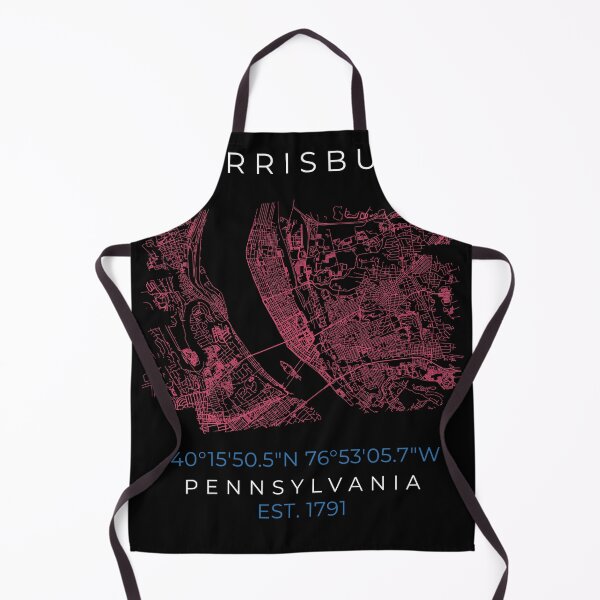 Item preview, Harrisburg, Pennsylvania | Map of My Heart designed and sold by Maps and More.
