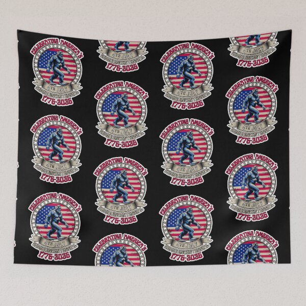 Item preview, Big Foot 250th Anniversary Of The Usa  designed and sold by WoodburyLake.
