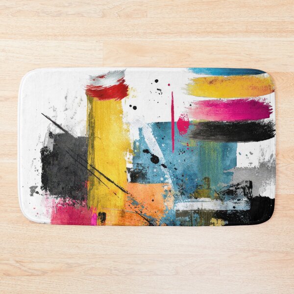 Item preview, Vivid Urban Brushscape MultiColored Paint designed and sold by Modern-Tropical.