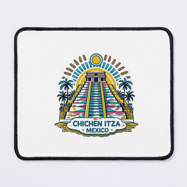 Item preview, Chichén Itzá Pyramid | Ancient Maya World Wonder Art designed and sold by KiValuate.