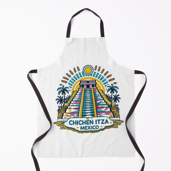 Item preview, Chichén Itzá Pyramid | Ancient Maya World Wonder Art designed and sold by KiValuate.