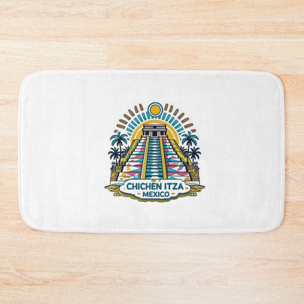 Item preview, Chichén Itzá Pyramid | Ancient Maya World Wonder Art designed and sold by KiValuate.