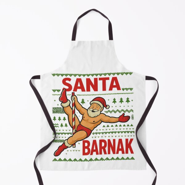 Item preview, Santa Barnak - Pole Dancing Santa Funny Adult Christmas Humor designed and sold by JonathanP514.