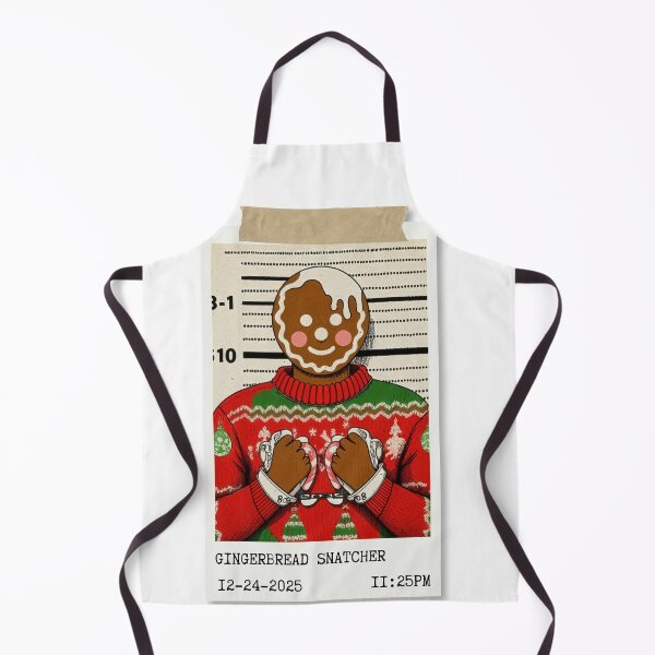 Item preview, Gingerbread Snatcher Christmas Mugshot designed and sold by Artistry N Ink.