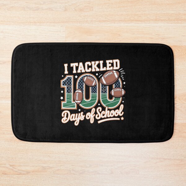 Item preview, I Tackled 100 Days of School American Football  designed and sold by sky11PP.