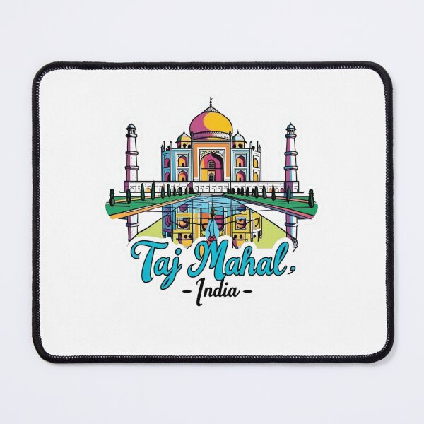 Item preview, Taj Mahal Watercolor Sticker | India Monument Travel Art designed and sold by KiValuate.
