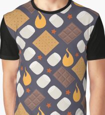 Smores on the Campfire Graphic T-Shirt