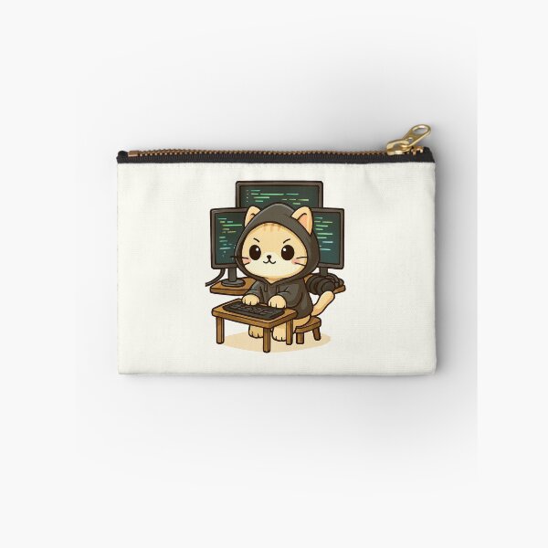 Item preview, Adorable Hacker Cat designed and sold by HoopeStylee.