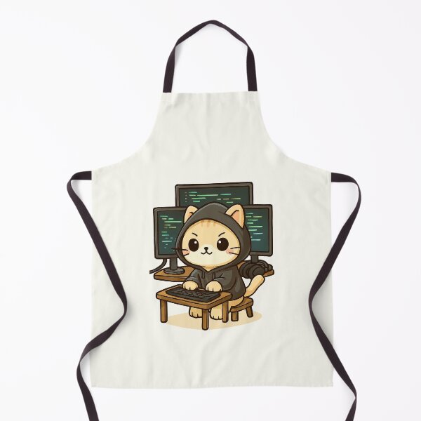 Item preview, Adorable Hacker Cat designed and sold by HoopeStylee.