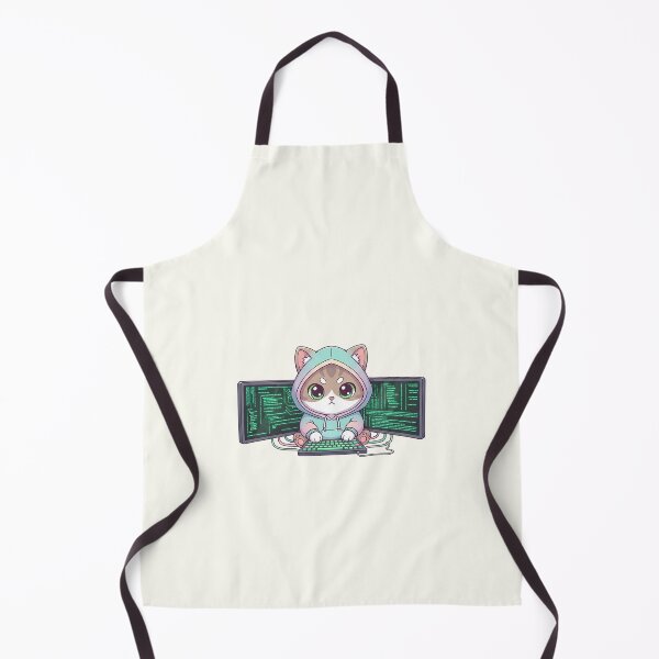 Item preview, Cute Adorable Hacker Cat designed and sold by HoopeStylee.
