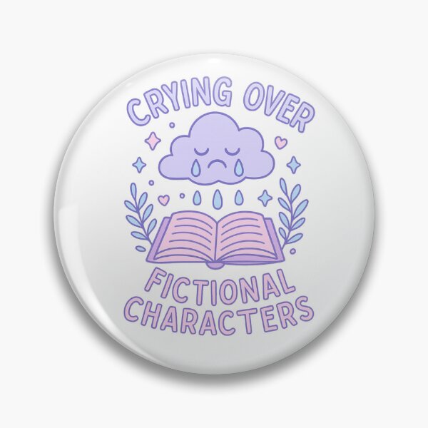 Item preview, Crying Over Fictional Characters  designed and sold by ouatisworld.