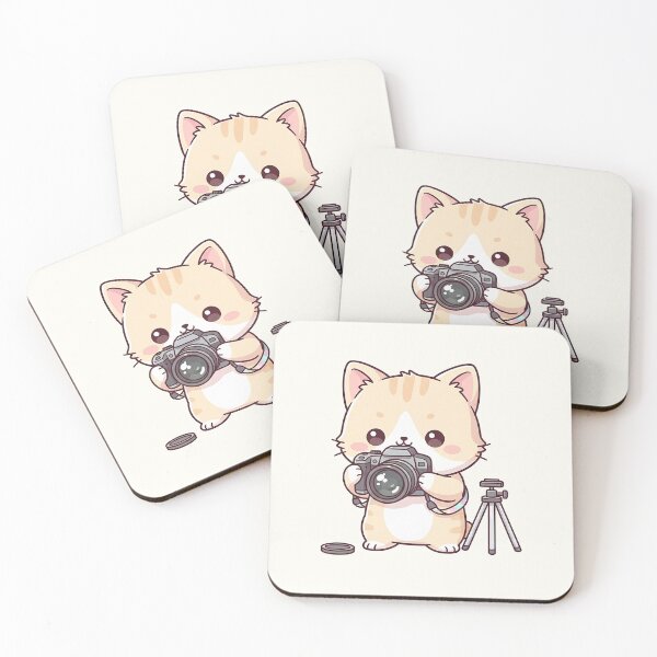 Item preview, Cute Photographer Cat designed and sold by HoopeStylee.