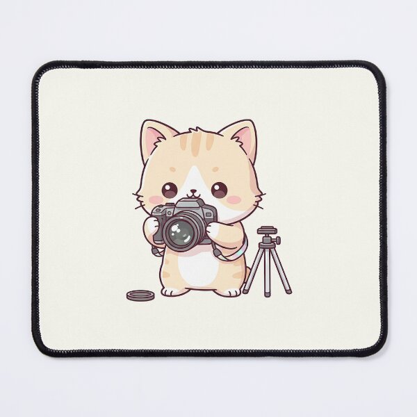 Item preview, Cute Photographer Cat designed and sold by HoopeStylee.