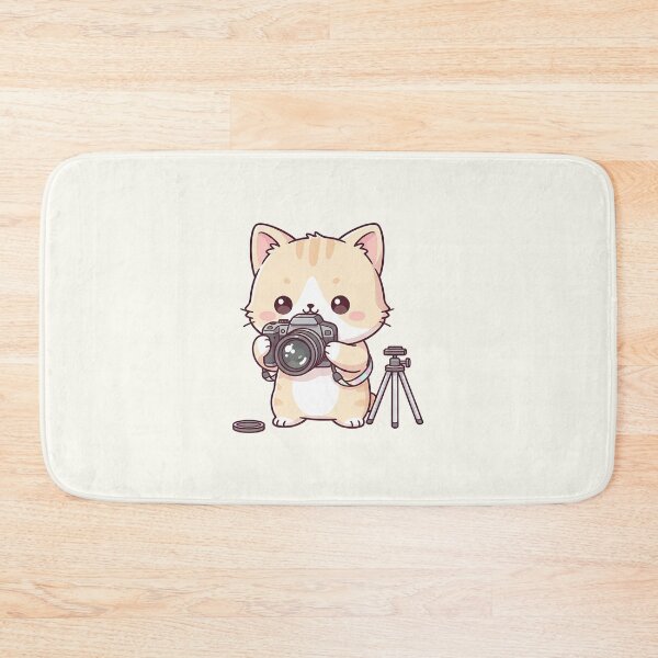 Item preview, Cute Photographer Cat designed and sold by HoopeStylee.
