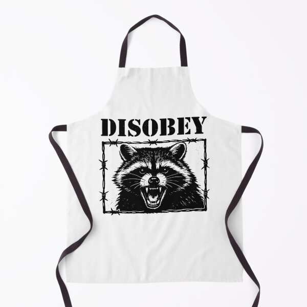 Item preview, Disobey Raccoon – Anarchy Trash Panda Rebel - Do Not Comply designed and sold by gunaone-design.