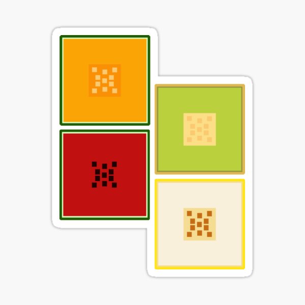 Geometric Melons / Geometric Melons Sticker