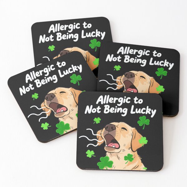 Item preview, Allergic to Not Being Lucky designed and sold by theartfulaspie.