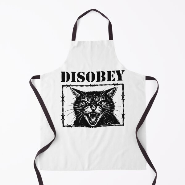Item preview, Disobey Cat – Anarchy Cat - Funny Rebellion Quotes - Do Not Comply designed and sold by gunaone-design.