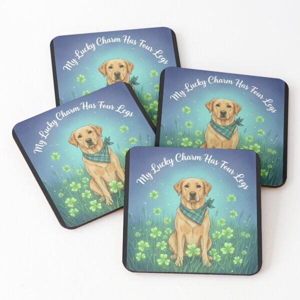 Item preview, My Lucky Charm Has Four Legs designed and sold by theartfulaspie.