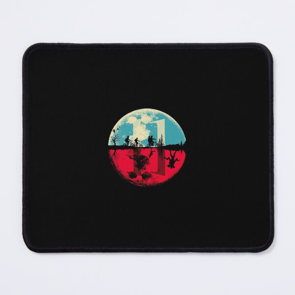Item preview, Upside World – Forest Silhouette Art Stranger Things Sticker 11 designed and sold by lgbtcontext.
