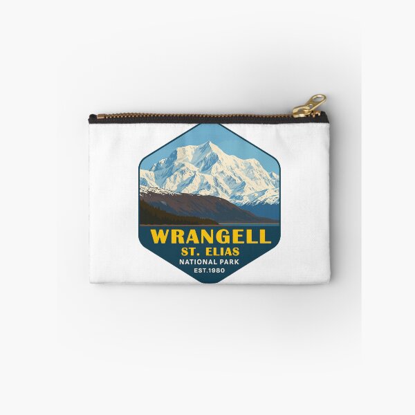 Item preview, Wrangell–St. Elias Alaska Mountain Sticker designed and sold by Ismeal Von.