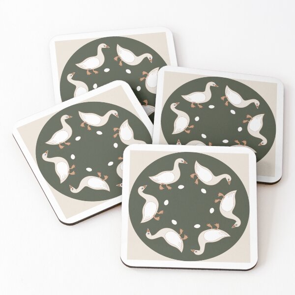 Item preview, SIX GEESE A-LAYING, THE TWELVE DAYS OF CHRISTMAS designed and sold by Susan Marie Williams.