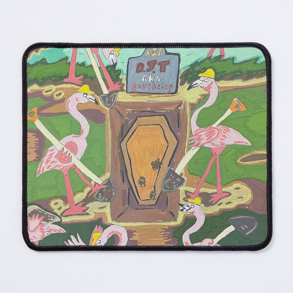Item preview, May the most flamboyant president be buried by flamboyant flamingos designed and sold by Cece42.